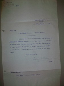 confirmation letter