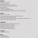 weekly update